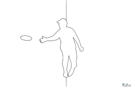 frizbi Bosib Chiqarish Uchun Bo'yash Sahifalari